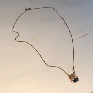 JCrew statement necklace with ship charm